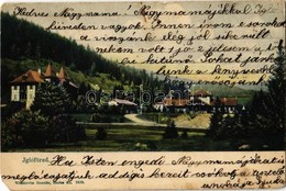 * T4 1905 Iglófüred, Spisská Nová Ves Kupele, Novovesské Kúpele; Fürdő. Wlaszlovits Gusztáv No. 1539. / Spa (EM) - Zonder Classificatie