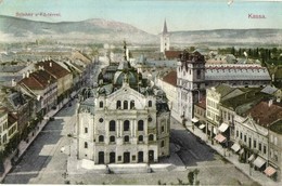 T2/T3 Kassa, Kosice; Színház A Fő Térrel, üzletek / Theater, Main Square, Shops (kis Szakadás / Small Tear) - Non Classificati