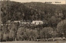 T2 1915 Kisszeben, Zeben, Sabinov; Kénfürdő. Kiadja Stehr Gusztáv. D. K. F. E. / Schwefel Bad / Sulfur Spa, Bathing Hall - Non Classificati