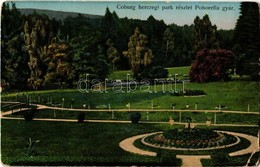 * T3 1913 Koháryháza, Pohorelská Mása, Pohorelá;  Coburg Hercegi Park, Pohorella Vasgyár / Castle Park (r) - Non Classificati