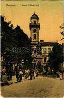 * T2/T3 1928 Komárom, Komárnó; Klapka Tér és Szobor, Piac árus / Square And Statue, Market Vendor - Non Classificati