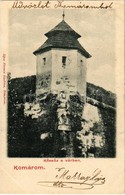 T2 1901 Komárom, Komárnó; Kőszűz A Várban. Sipos Ferenc Kiadása / Castle With Rock Monument - Non Classificati