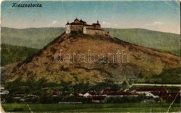 ** T3/T4 Krasznahorkaváralja, Krásnohorské Podhradie; Vár. Kiadja Falvi Jenő / Hrad Krásna Horka / Castle (fa) - Non Classificati