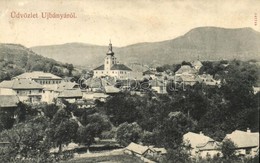 T2/T3 Újbánya, Königsberg, Nova Bana; Látkép, Templom / General View, Church (EK) - Non Classificati