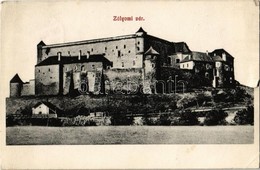 T3 1907 Zólyom, Zvolen; Vár. Kiadja Özv. Hegyt Györgyné 722. / Zvolensky Hrad / Castle (szakadás / Tear) - Non Classificati