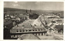 ** T1/T2 Zólyom, Zvolen; Látkép, Főtér / General View, Main Square, Photo - Non Classificati