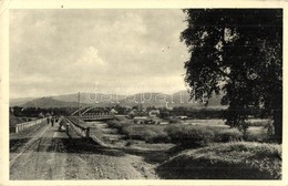 T2/T3 Szolyva, Svalava, Svaliava; Autó A Híddal / Automobile With Bridge  (EK) - Unclassified