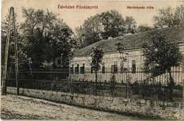 T2 Párdány, Meda; Hertelendy Villa / Villa - Ohne Zuordnung