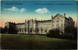 ** T2/T3 Kismarton, Eisenstadt; Cs. és Kir. Katonai Főreáliskola / Military School / K.u.K. Militär Oberrealschule  (EB) - Zonder Classificatie