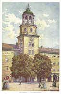 T2/T3 Salzburg, Glockenspiel. Künstlerpostkarte 'Kollektion Kerber' Nr. 47. Verlag V. Hermann Kerber, K.u.k. Hofbuchhänd - Ohne Zuordnung