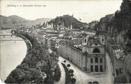 T4 Salzburg, V. D. Humboldt-Terasse Aus. Verlag U. Druck V. J. Huttegger 1910. Nr. 224. / General View, Church, Hohensal - Ohne Zuordnung
