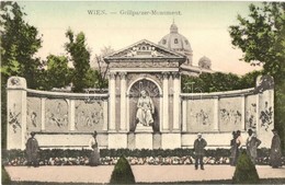 ** T2 Vienna, Wien I. Volksgarten, Grillparzerdenkmal / Grillparzer Monument - Unclassified