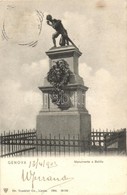 * T2/T3 Genova, Monumento A Balilla / Patriotic Statue - Non Classés