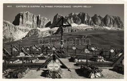 * T1/T2 Passo Pordoi, Cimitero Di Guerra / Military Cemetery - Non Classificati