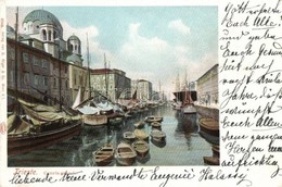 T2 Trieste, Canal Grande, Boats, Sailing Boats - Non Classificati