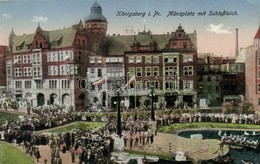 ** T2/T3 Kaliningrad, Königsberg I. Pr.; Münzplatz Mit Schlossteich / Square With Lake (EK) - Non Classés