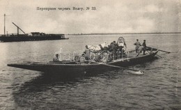 ** T1 Volga River, Raft Crossing The River - Ohne Zuordnung