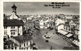 T3 Constanta, Piata Ovidiu, Vedere Generala / Square, Shops Of Gheorghe Stanoiu, C. Macovei, Schmoll, Nivea Advertisemen - Unclassified