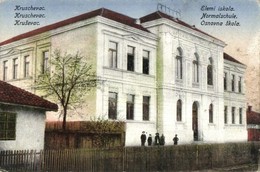 ** T2/T3 Krusevac, Kruschevac; Elemi Iskola / School (kopott Sarkak / Worn Corners) - Ohne Zuordnung