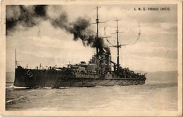 * T2/T3 SMS Viribus Unitis Az Osztrák-Magyar Haditengerészet Tegetthoff-osztályú Csatahajó / Austro-Hungarian Navy K.u.K - Unclassified