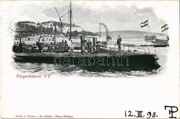 T2 1898 SM Tb 15 (ex Boa) Osztrák-magyar Haditengerészet Python-osztályú Torpedónaszádja / K.u.K. Kriegsmarine SM Torped - Non Classificati