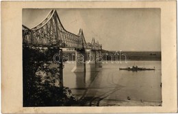 * T2 Die Brücke 'Cernavoda-Fetesti' Bei Cernavoda. 'SMS Bosna' K.u.K. Kriegsmarine Donauflottille / SMS Temes II (SMS Bo - Ohne Zuordnung