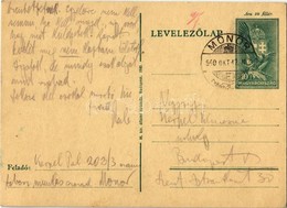 T2/T3 1940 Kerpel Pál Zsidó 202/3 KMSZ (közérdekű Munkaszolgálatos) Levele édesanyjának Kerpel Vilmosnénak A Monori Munk - Ohne Zuordnung