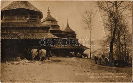 * T3/T4 1918 Görögkeleti Templom Tarnowkán. Hofmann Cs. és Kir. Altábornagy Hadtestje. Hadifénykép Kiállítás / WWI Austr - Unclassified