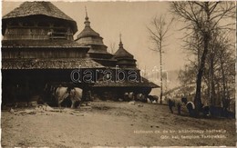 T2/T3 1918 Görögkeleti Templom Tarnowkán. Hofmann Cs. és Kir. Altábornagy Hadtestje. Hadifénykép Kiállítás / WWI Austro- - Unclassified