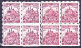 Boheme Et Moravie 1941 Mi 69 (Yv 51), (MNH)** Blocs De 4 - Unused Stamps