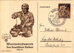 T3/T4 Winterhilfswerk (WHW) Des Deutschen Volkes 1938-39 November / 'Winter Relief Of The German People' NSDAP Nazi Part - Non Classés