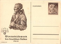 ** T3 Winterhilfswerk (WHW) Des Deutschen Volkes 1938/39 Februar / 'Winter Relief Of The German People' Help In The Wint - Non Classificati