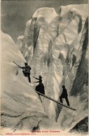 ** T2 Traversée D'une Crevasse / Winter Sport, Mountain Climbers - Unclassified