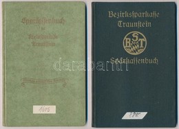 1939-1942. Német Harmadik Birodalom/Traunstein, 'Sparkassen Der Kreissparkasse' Takarékbetétkönyv Bejegyzésekkel, Bélyeg - Non Classés