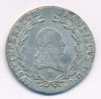 1818B 20kr Ag 'I. Ferenc' T:2 Ph.
Hungary 1818B 20 Kreuzer Ag 'Franz I' C:XF Edge Error
Huszár: 1976., Unger III.: 1379. - Ohne Zuordnung