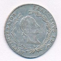 1829B 20kr Ag 'I. Ferenc' (6,66g) T:2
Hungary 1829B 20 Kreuzer Ag 'Franz I' (6,66g) C:XF
Huszár 1979., Unger III.: 1380. - Non Classificati