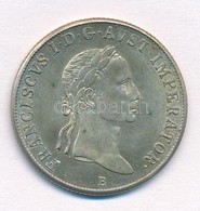 1833B 20Kr Ag 'I. Ferenc' (6,71g) T:1-
Huszár: 1982., Unger III.: 1381.a - Ohne Zuordnung