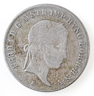 1837E 20kr Ag 'V. Ferdinánd' (6,56g) T:2,2-
Hungary 1837E 20 Kreuzer Ag 'Ferdinand V' (6,56g) C:XF,VF 
Huszár: 2084., Un - Non Classificati