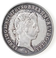 1845B 10kr Ag 'V. Ferdinánd' (3,88g) T:1- Patina
Huszár: 2085., Unger III.: 1422. - Ohne Zuordnung