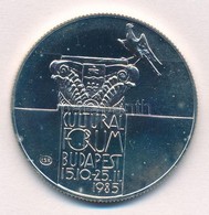 1985. 500Ft Ag 'Kulturális Fórum Budapest 1985' T:BU Adamo EM89 - Non Classificati