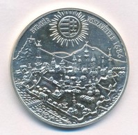 1986. 500Ft Ag 'Budavár Visszavétele 1686' T:BU 
Adamo EM97 - Non Classificati