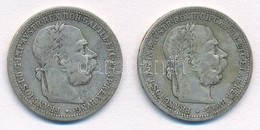 Ausztria 1898-1899. 1K Ag 'Ferenc József' (2xklf) T:2,2-
Austria 1898-1899. 1 Corona Ag 'Franz Joseph' (2xdiff) C:XF,VF  - Non Classificati
