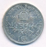 Ausztria 1908. 1K Ag 'Ferenc József - Jubileum' T:1-,2 
Austria 1908. 1 Corona Ag 'Franz Joseph - Jubilee' C:AU,XF Kraus - Non Classificati