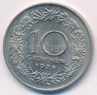 Ausztria 1928. 10g Cu-Ni T:1-,2 Austria 1928. 10 Groschen Cu-Ni C:AU,XF Krause KM#2838 - Non Classificati