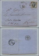 Antichi Stati Italiani - Napoli - Arpino (P.ti 4) - 15 Cent (12 - Regno) Su Letterina Per Napoli Del 19.5.1863 - Andere & Zonder Classificatie