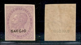 Regno - Posta Ordinaria  - 1863 – Saggi – 60 Cent De La Rue (L21) Non Dentellato – Gomma Originale (260) - Altri & Non Classificati