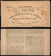 Regno - Posta Ordinaria  - Periodici Franchi C1 (in Rosso) Su Giornale -  Torino 11.1.77 - Other & Unclassified