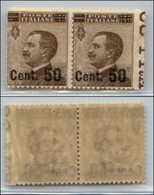 Regno - Posta Ordinaria  - 1923 – 50 Cent Su 40 (139 + 139yca) – Coppia Di Formati Diversi - Gomma Integra (320+) - Sonstige & Ohne Zuordnung