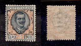 Regno - Posta Ordinaria  - 1923 - 2 Lire Floreale (150) - Gomma Integra - Ottimamente Centrato (300) - Other & Unclassified