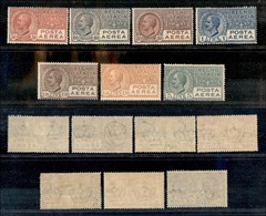 Regno - Posta Aerea - 1926/1928 - Posta Aerea (2A/7) - Serie Completa - Gomma Originale (180) - Sonstige & Ohne Zuordnung